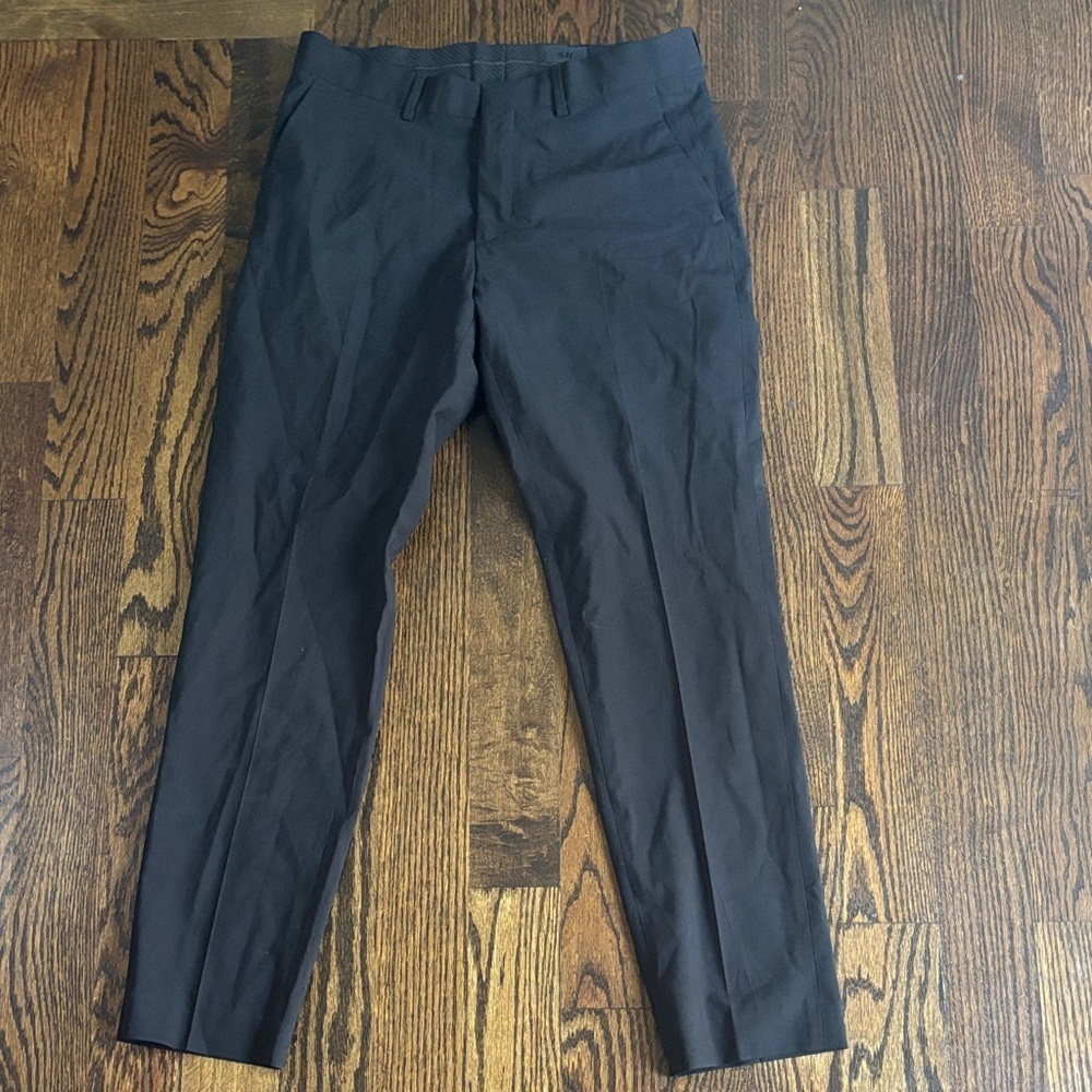 H&M Men's Classic Black Dress Pants
